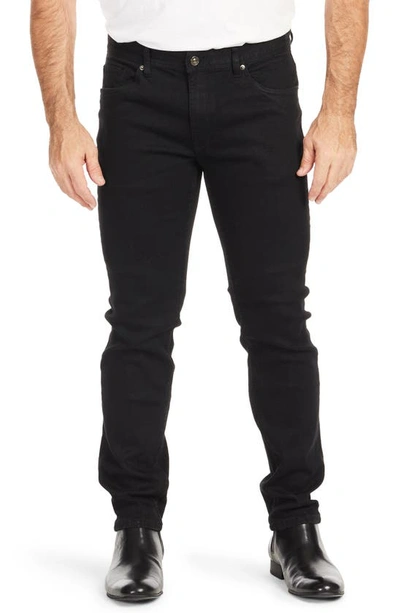 Shop Johnny Bigg Hunter Superflex Slim Fit Jeans In Black
