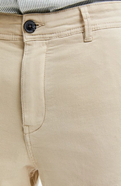 Shop Selected Homme Storm Flex Twill Shorts In Turtledove