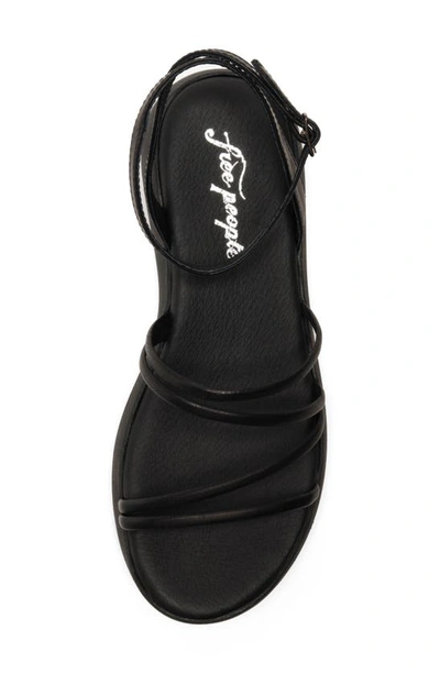Shop Free People Vivienne Strappy Sandal In Black