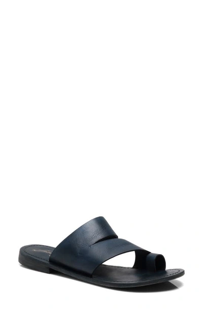 Shop Free People Abilene Toe Loop Sandal In Almost Midnight Hour