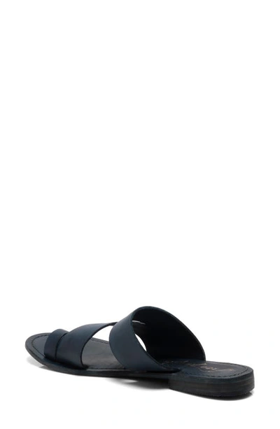 Free People Abilene Toe Loop Sandal In Almost Midnight Hour