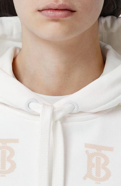 Burberry Embroidered TB-Monogram Hoodie - Farfetch