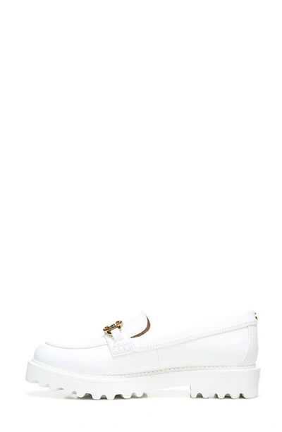Shop Sam Edelman Deana Platform Loafer In Bright White