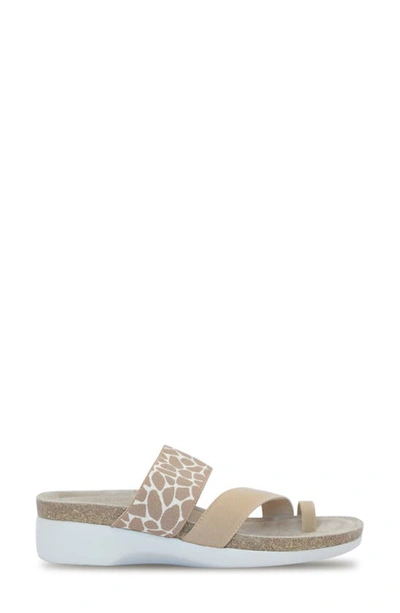 Shop Munro Aries Sandal In Sand Giraffe