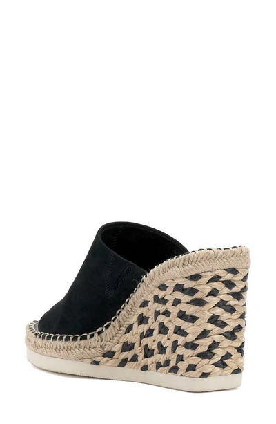 Vince Camuto Brissia Wedge Mule In Black