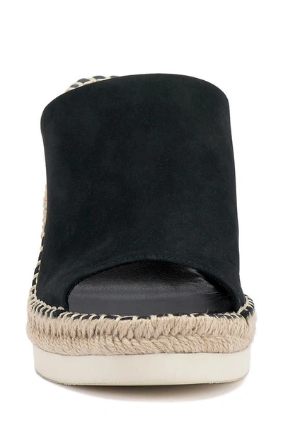 Vince Camuto Brissia Wedge Mule In Black