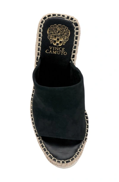 Vince Camuto Brissia Wedge Mule In Black