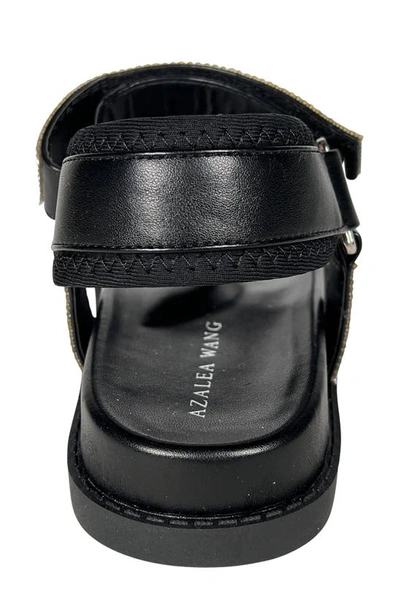 Shop Azalea Wang Banter Sandal In Black