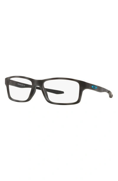 Shop Oakley Kids' Crosslink® Xs 51mm Rectangular Optical Glasses In Black Brown