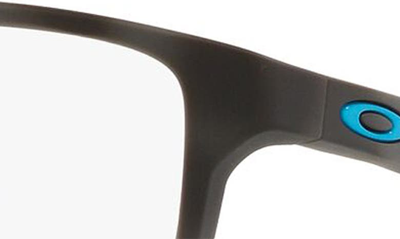 Shop Oakley Kids' Crosslink® Xs 51mm Rectangular Optical Glasses In Black Brown