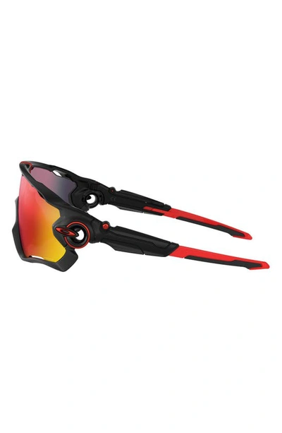 Oakley Jawbreaker™ Prizm™ Sport Wrap Shield Sunglasses In Black