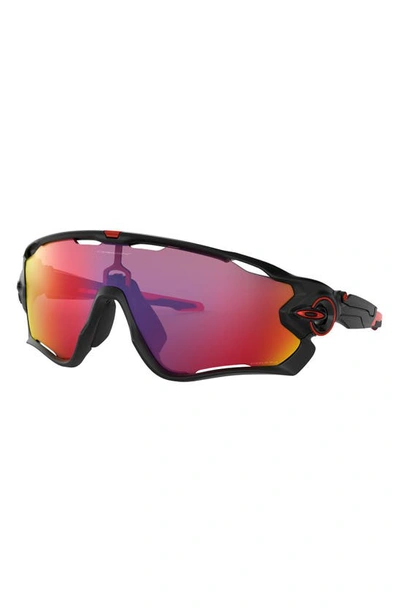 Oakley Jawbreaker™ Prizm™ Sport Wrap Shield Sunglasses In Black