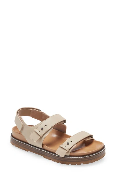 Shop Madewell Leilah Sandal In Dried Flax