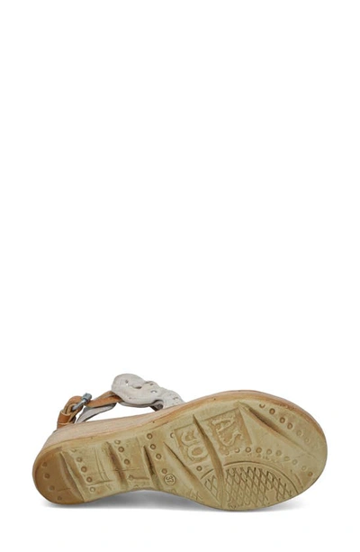 Shop As98 A.s. 98 Newbury Platform Sandal In Bone