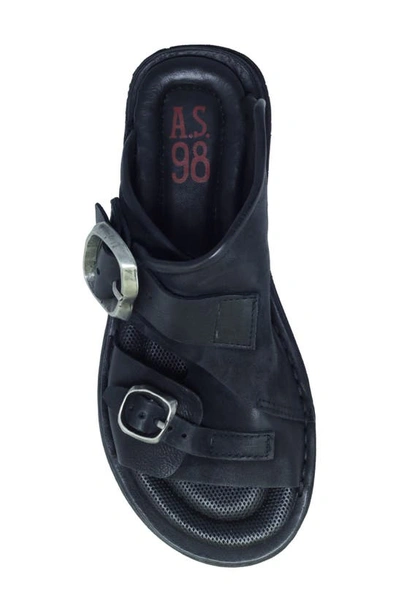As98 Tavon Sandal In Black