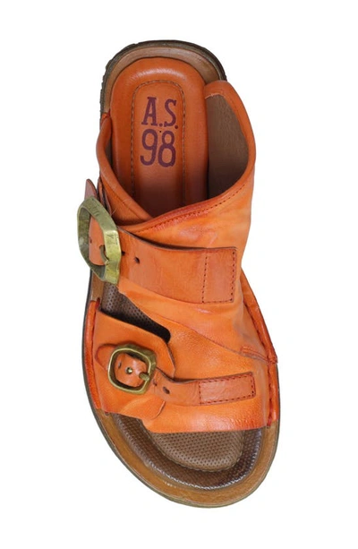 Shop As98 Tavon Sandal In Orange