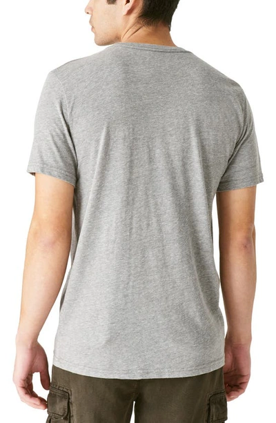 Shop Lucky Brand Whiskey Business Graphic Tee In Grey