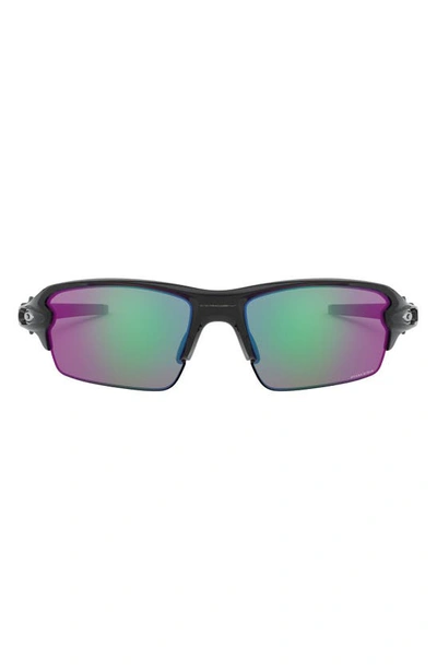 Shop Oakley Flak® 2.0 61mm Rectangular Sunglasses In Black