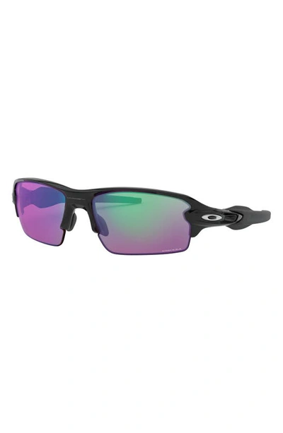 Shop Oakley Flak® 2.0 61mm Rectangular Sunglasses In Black