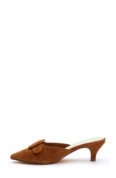 Shop Matisse Layover Pointed Toe Mule In Saddle