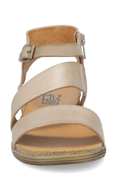 Shop Miz Mooz Meadow Sandal In Beige