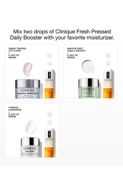 Clinique Fresh Pressed Daily Booster With Pure Vitamin C 10%