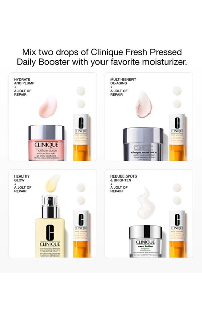 Clinique Fresh Pressed Daily Booster With Pure Vitamin C 10%