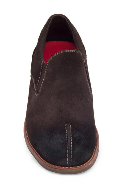 Shop Sandro Moscoloni Center Seam Slip-on Shoe In Brown