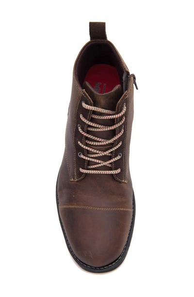 Shop Sandro Moscoloni Eugene Straight Tip Boot In Brown