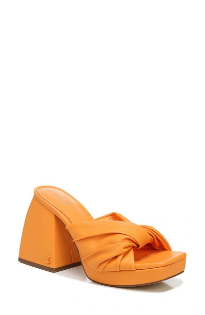 Shop Circus By Sam Edelman Marianna Platform Sandal In Orange Cream