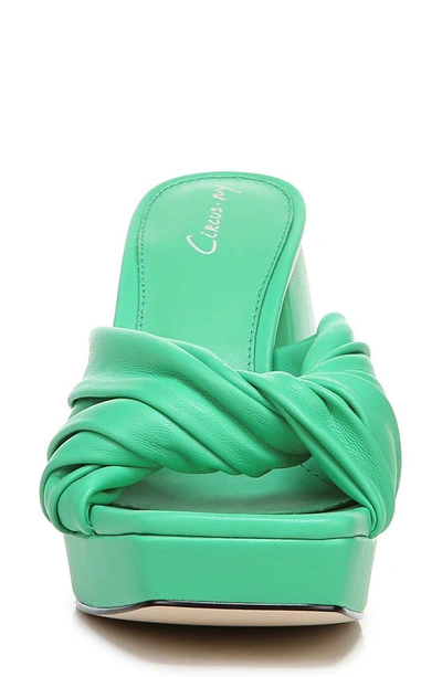 Circus By Sam Edelman Marianna Platform Sandal In Bright Jade