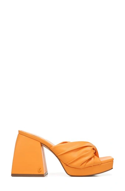 Shop Circus By Sam Edelman Marianna Platform Sandal In Orange Cream