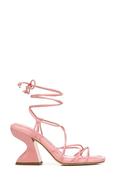 Shop Circus By Sam Edelman Blanche Lace-up Sandal In Sunset Pink