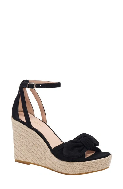 Shop Kate Spade Tianna Espadrille Wedge Sandal In Black