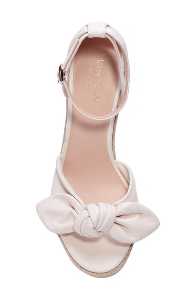 Shop Kate Spade Tianna Espadrille Wedge Sandal In Parchment.