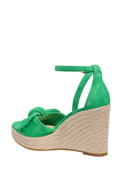 Shop Kate Spade Tianna Espadrille Wedge Sandal In Fresh Greens