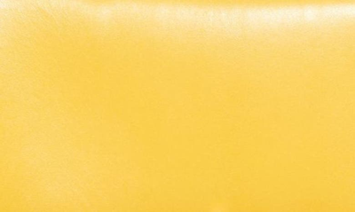 Shop Valentino Vlogo Signature Leather Shoulder Bag In Bright Lemon
