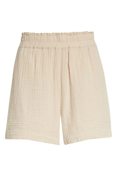 Shop Rails Leighton Cotton Shorts In Flax