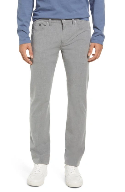 Shop Hugo Boss Delaware 5-pocket Straight Leg Pants In Silver