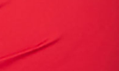 Sea Level Cross Front Molded Underwire Bikini Top In Red