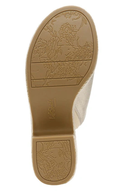 Shop Lifestride Paradise Espadrille Sandal In Light Gold Synthetic