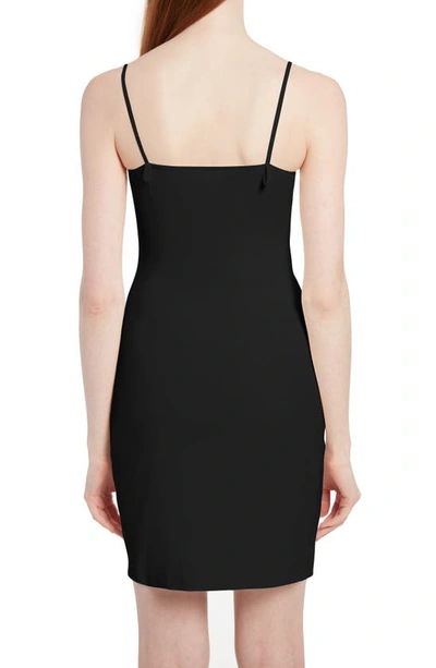 The Row Falala Silk blend Mini Dress In Black ModeSens