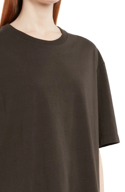 Shop The Row Gelsona Oversize Cotton Jersey T-shirt In Dovetail