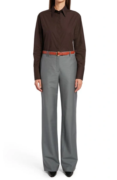 Shop The Row Pietro Wool Blend Pants In Willow