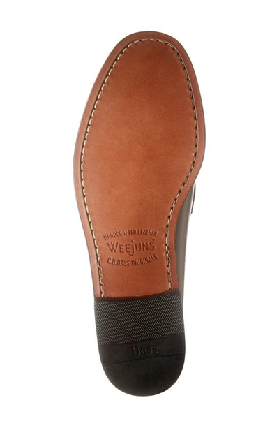 Shop G.h. Bass & Co. & Co. Logan Leather Penny Loafer In Brown