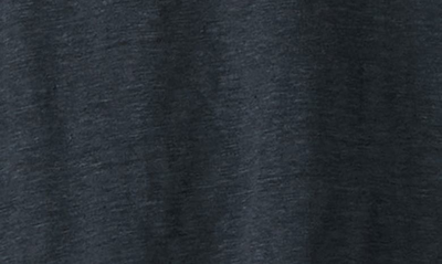 Shop Eileen Fisher Organic Linen Long Sleeve T-shirt In Ocean