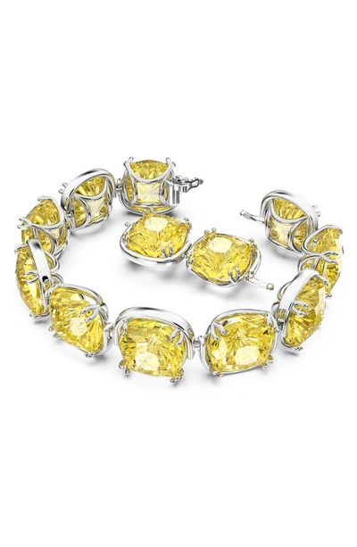 Shop Swarovski Harmonia Crystal Bracelet In Yellow