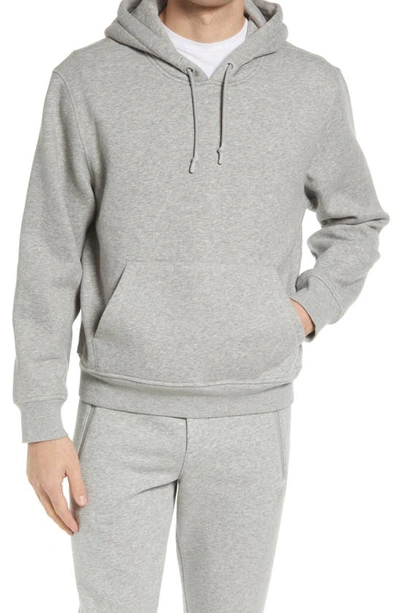Shop Ugg Charles Hoodie Sweatshirt In Grey Heather