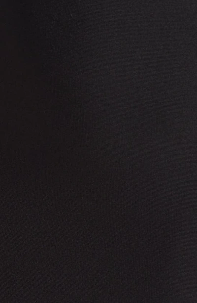 Bebe Plunge Neck Bandage Dress In Black