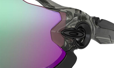 Oakley Okaley Jawbreaker Shield Sunglasses In Grey